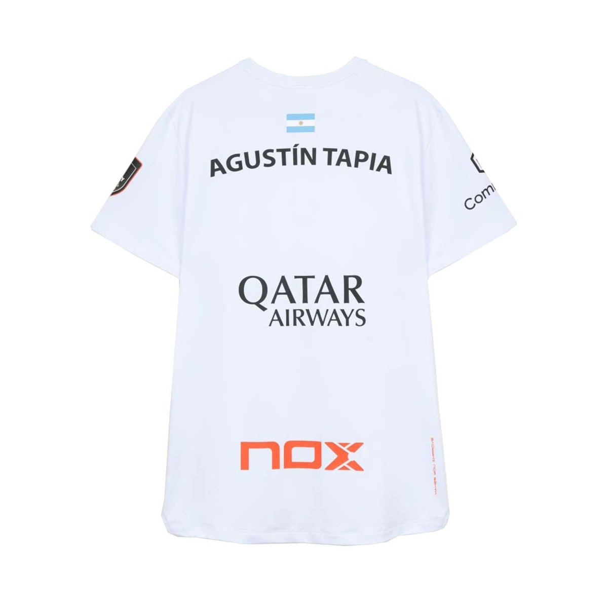Nox AT10 Agust&iacute;n Tapia 2026 T-Shirt Wei&szlig;