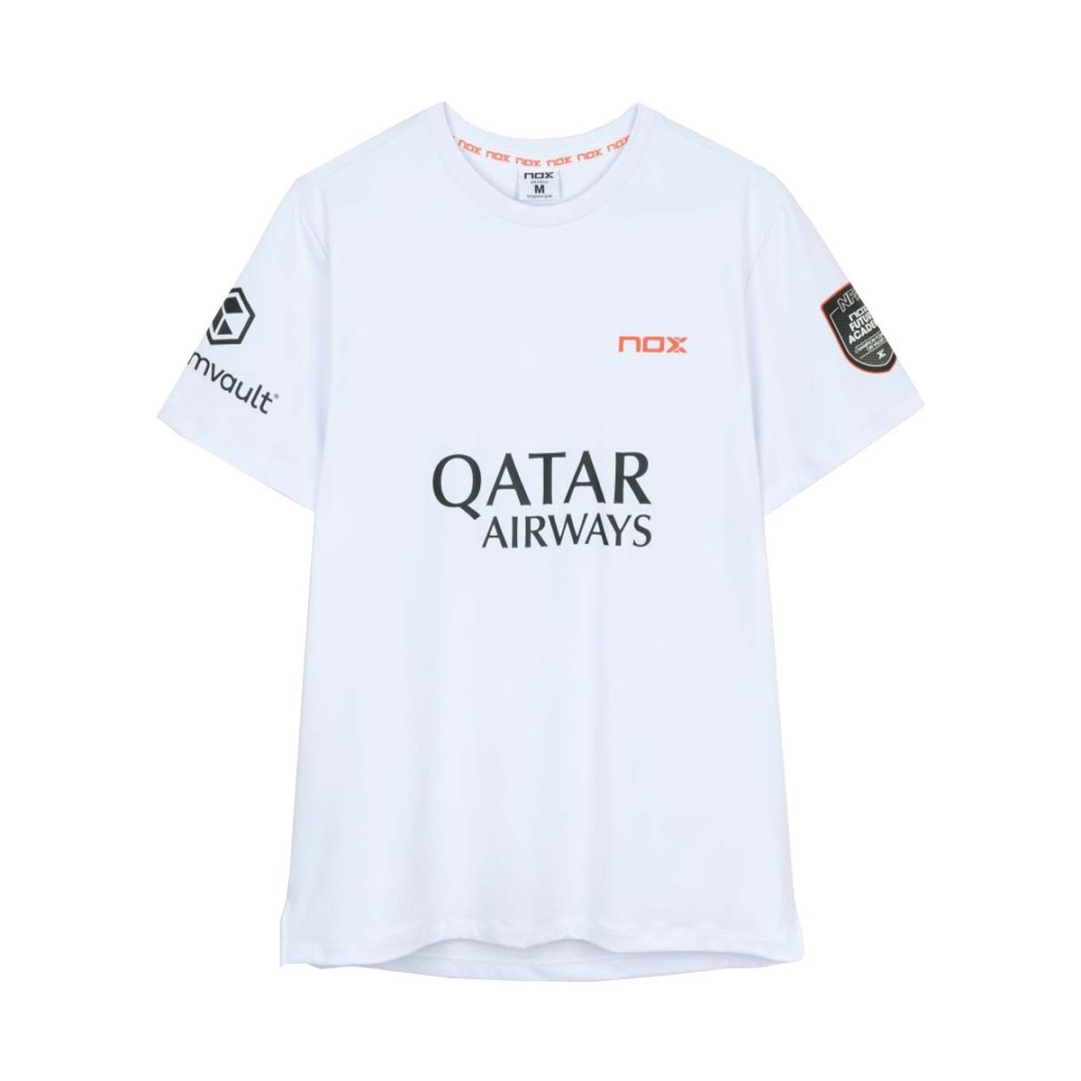 Nox AT10 Agust&iacute;n Tapia 2026 T-Shirt Wei&szlig;