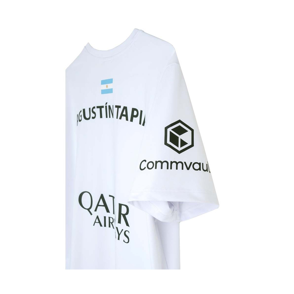 Nox AT10 Agust&iacute;n Tapia 2026 T-Shirt Wei&szlig;