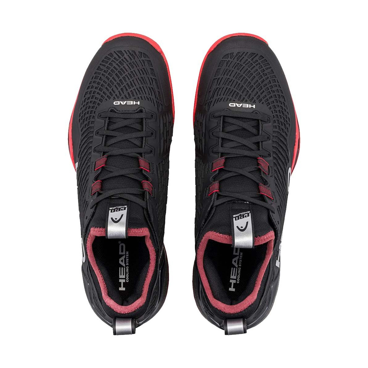 Head Endure Pro Tennisschuhe Schwarz / Rot