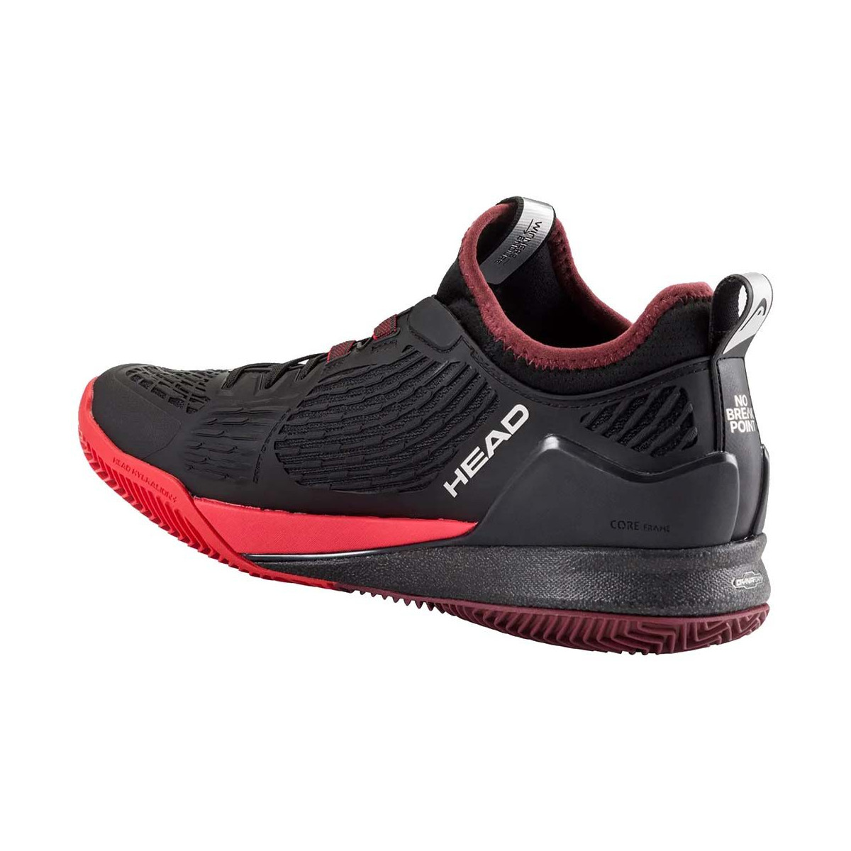 Head Endure Pro Tennisschuhe Sandplatz Schwarz / Rot