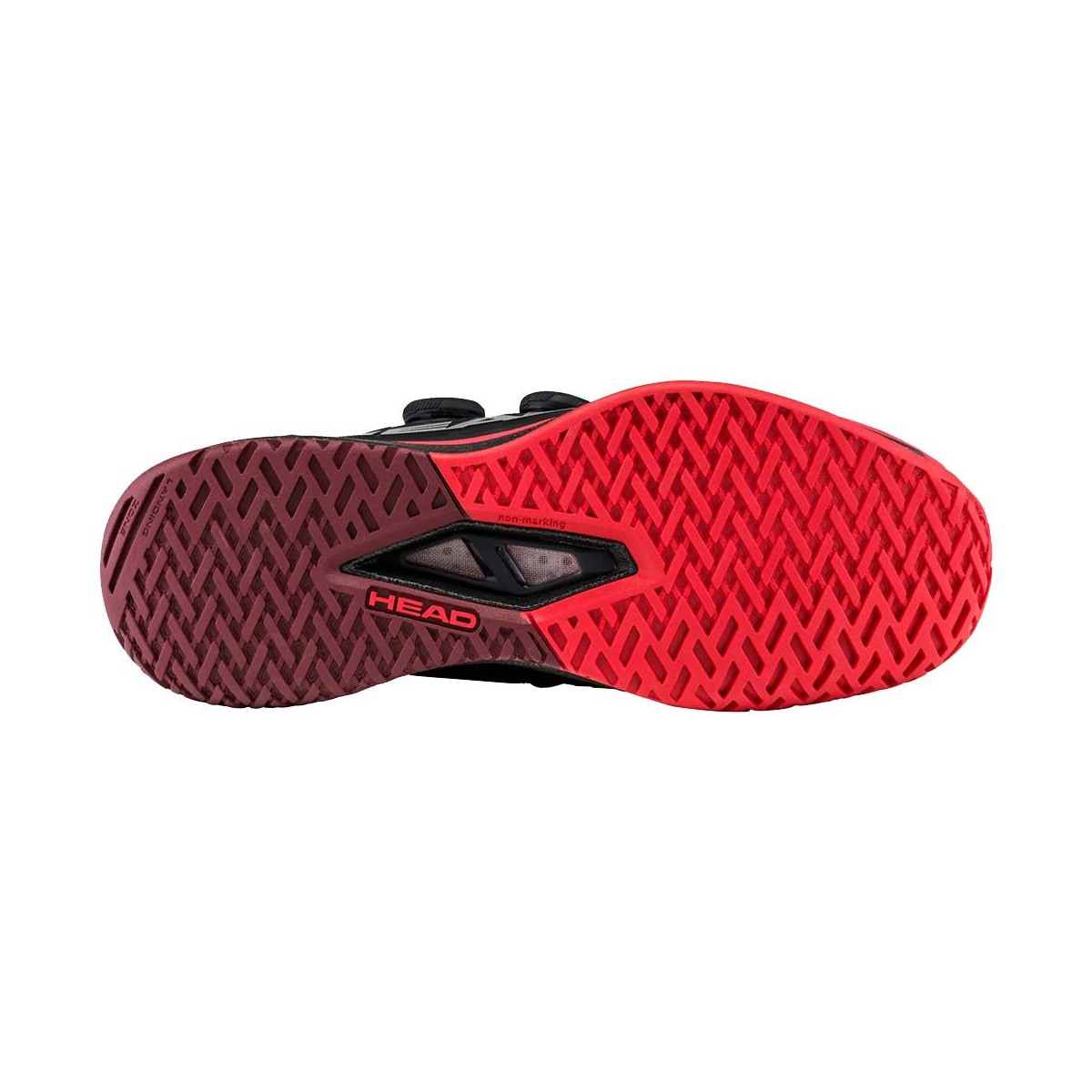 Head Endure Pro BOA Tennisschuhe Schwarz / Rot