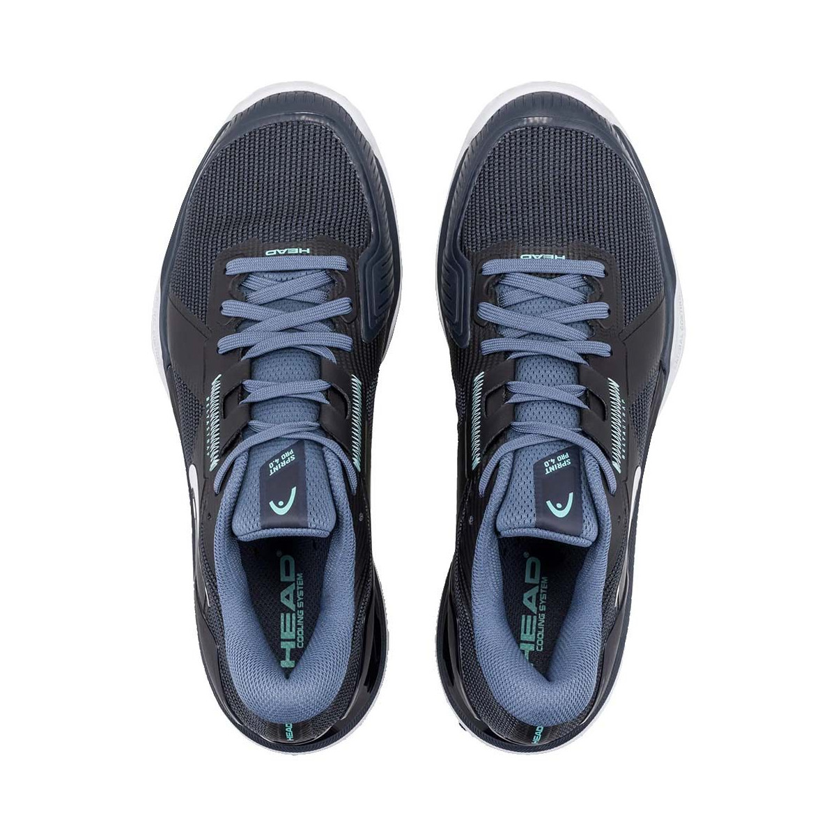 Head Sprint Pro 4.0 Tennisschuhe Schwarz / Blau