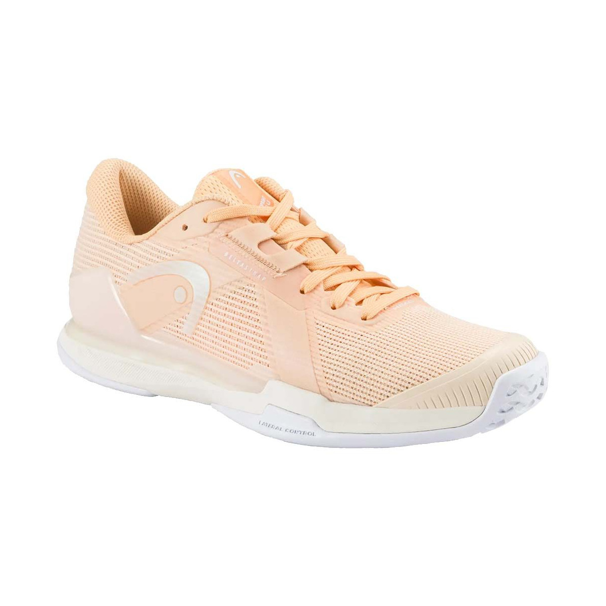 Head Sprint Pro 4.0 Damen Tennisschuhe Pfirsich / Wei&szlig;
