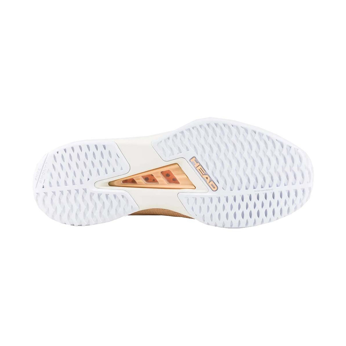 Head Sprint Pro 4.0 Damen Tennisschuhe Pfirsich / Wei&szlig;
