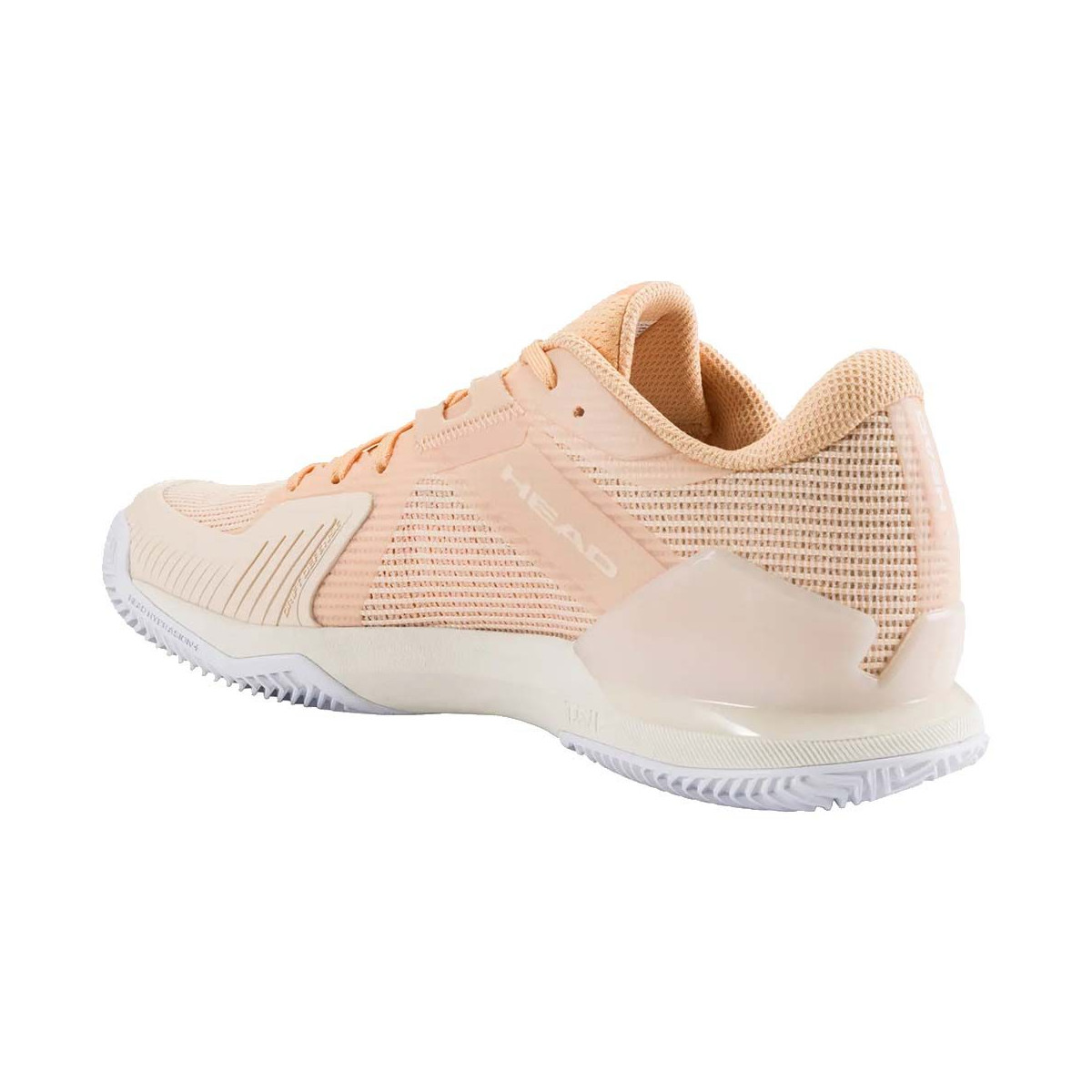 Head Sprint Pro 4.0 Damen Tennisschuhe Sandplatz Pfirsich / Wei&szlig;