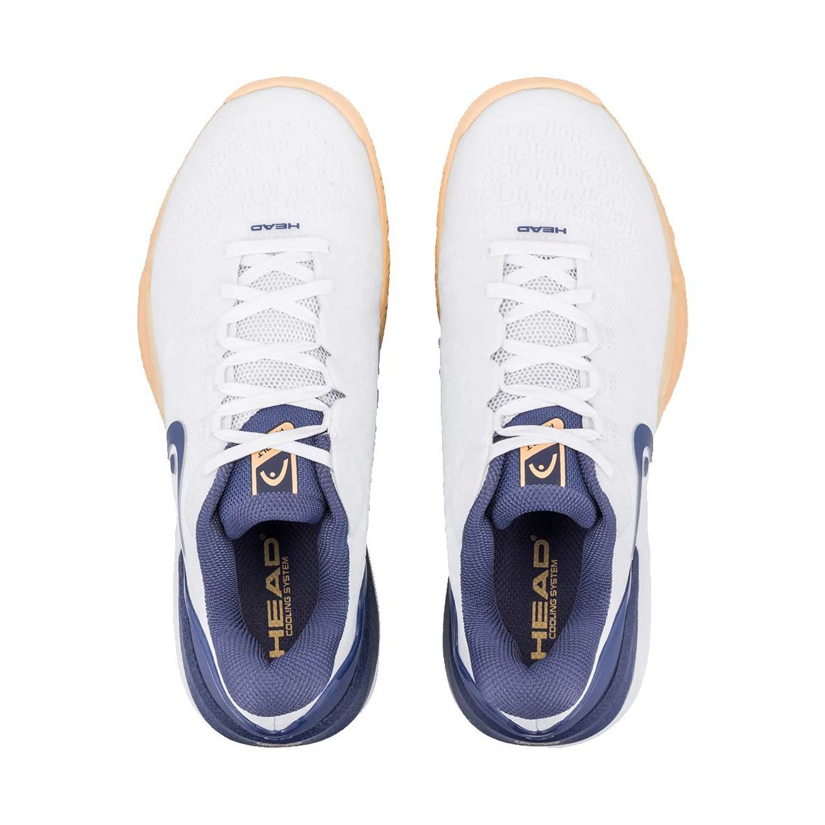 Head Revolt Pro 5.0 Damen Tennisschuhe Wei&szlig; / Marineblau