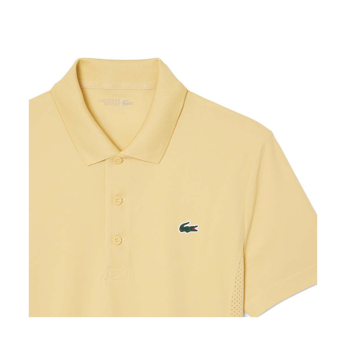 Lacoste Tennis Novak Djokovic Poloshirt Gelb