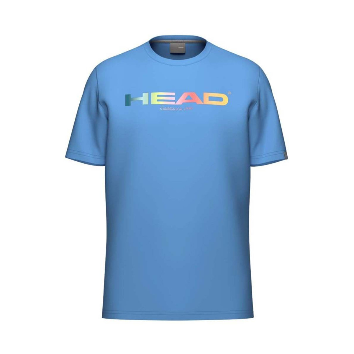 Head Rainbow T-Shirt Himmelblau