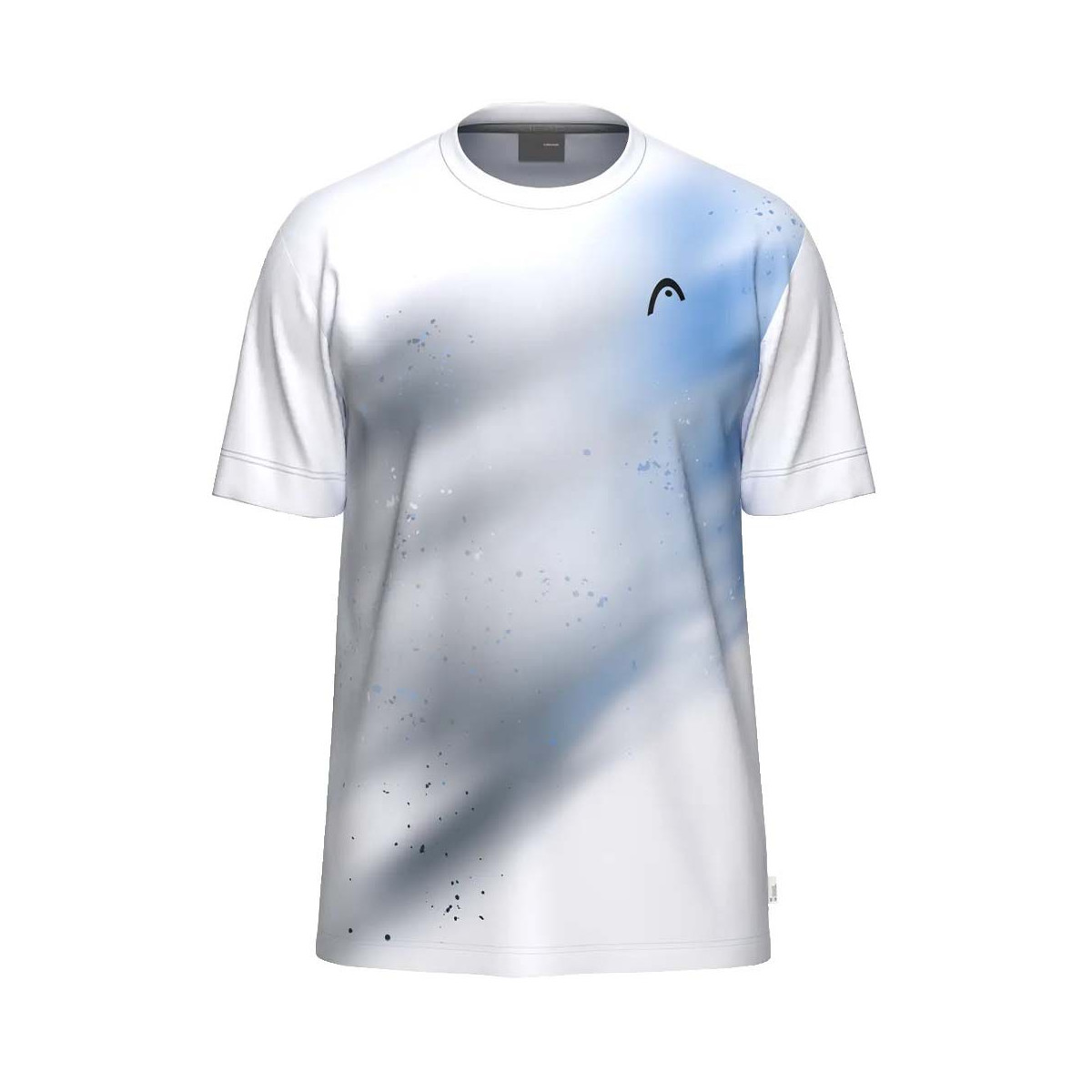 Head TopSpin Herren T-Shirt Wei&szlig; / Marineblau