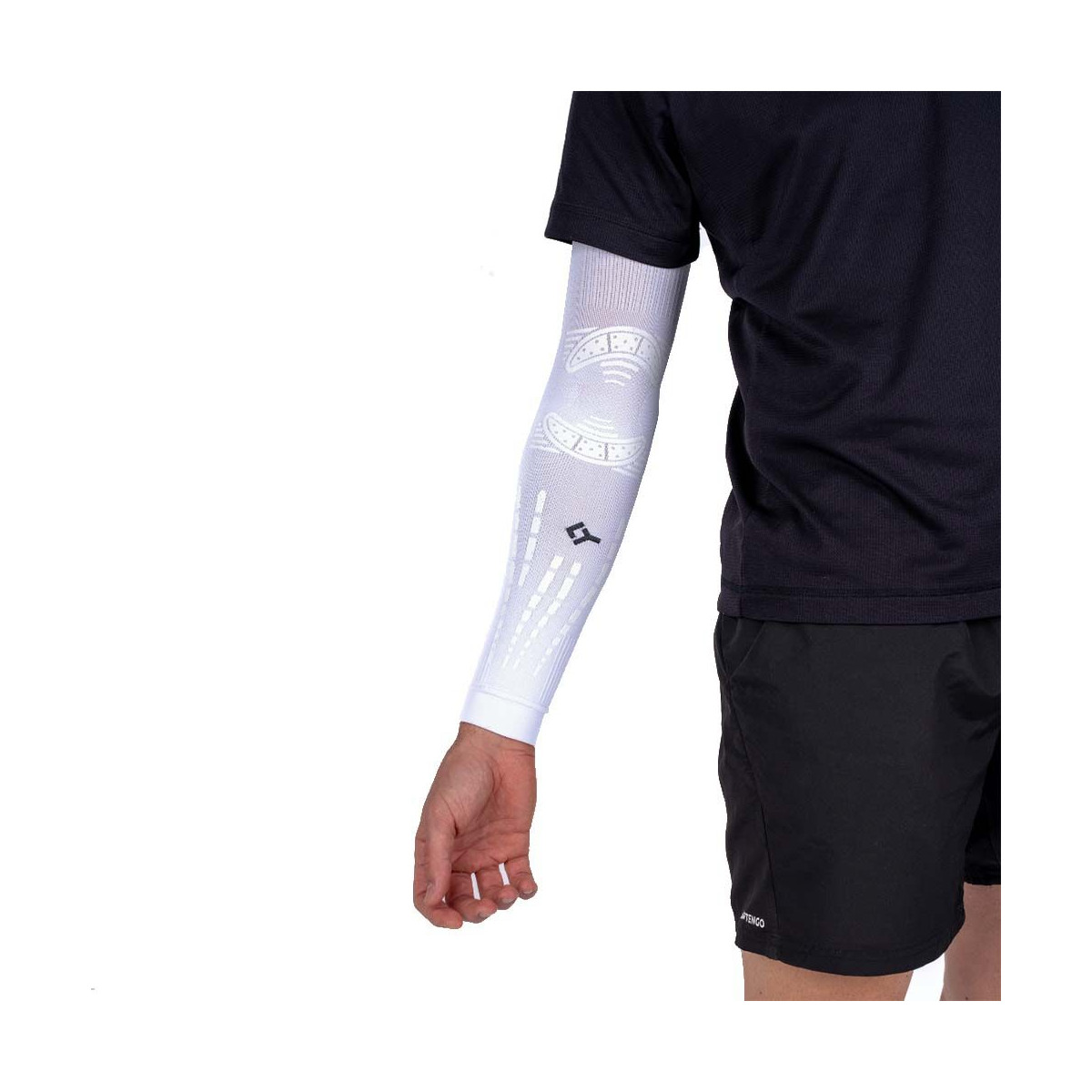 Floky NO-STRAIN Evolution Kompressions&auml;rmel Wei&szlig;