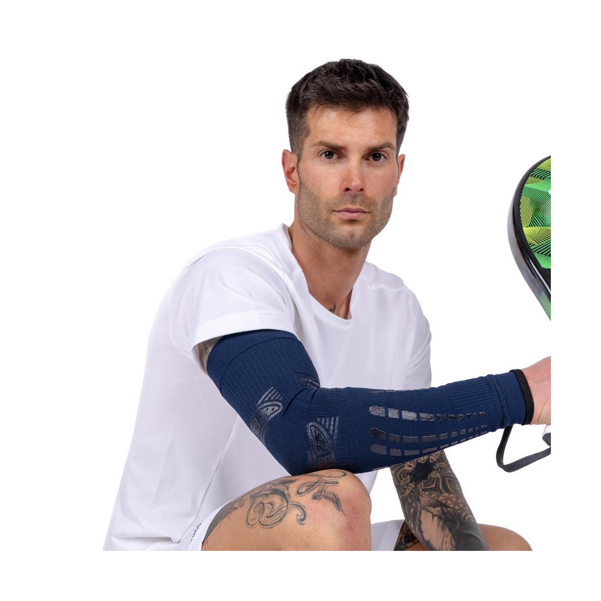 Floky NO-STRAIN Evolution Kompressions&auml;rmel Marineblau