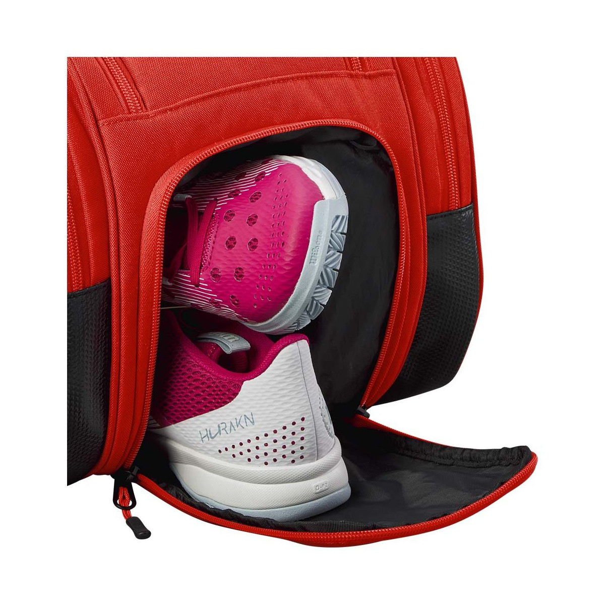 Wilson Tour Padel Padeltasche Rot / Schwarz