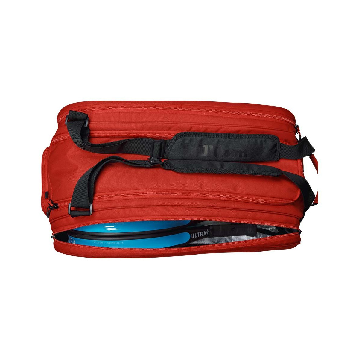 Wilson Tour Padel Padeltasche Rot / Schwarz