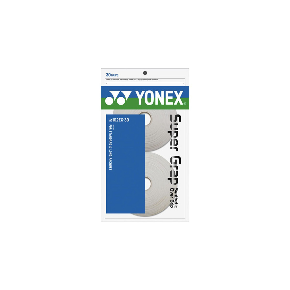 Yonex Super Grap Overgrip Wei&szlig; 30er-Pack