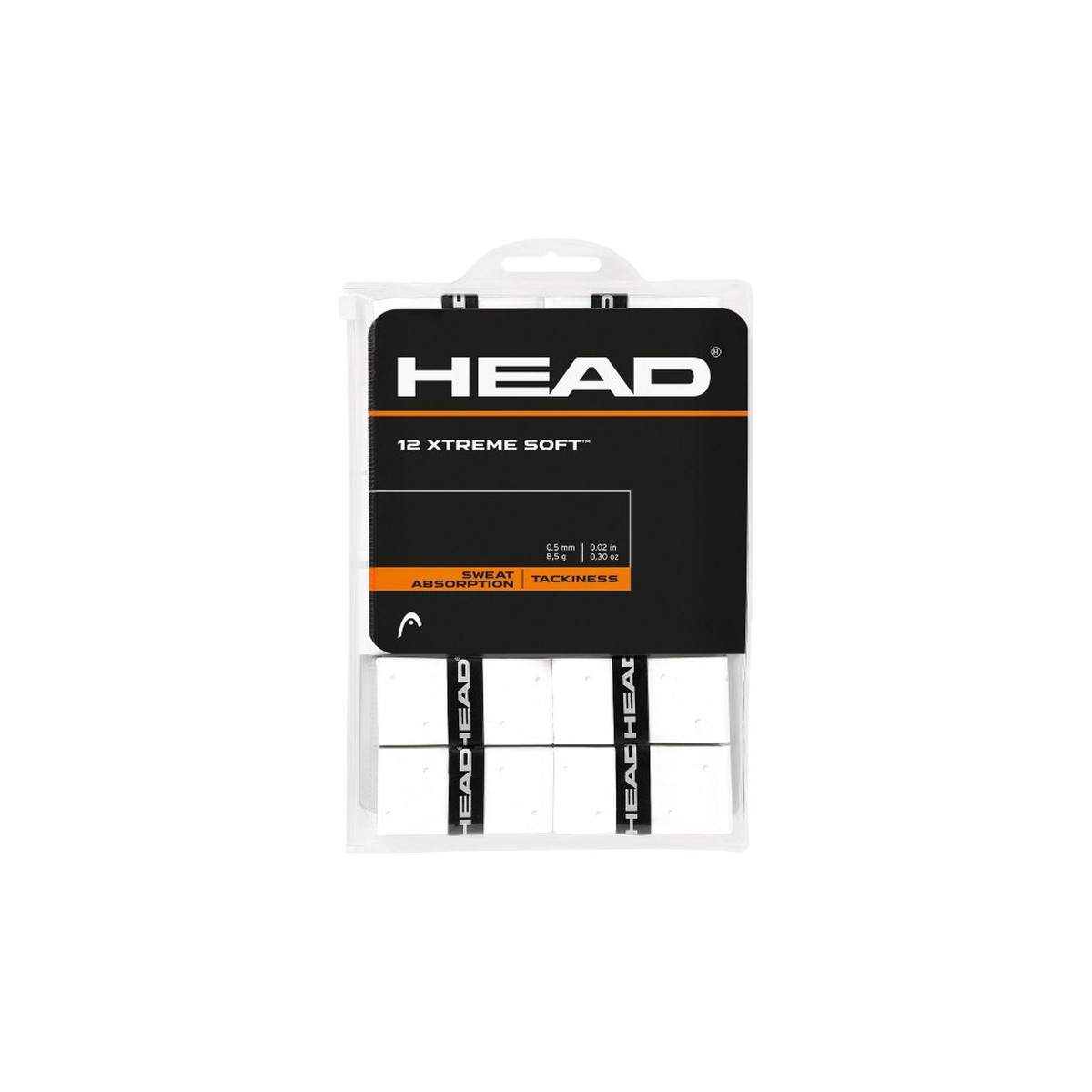 Head Extreme Soft Overgrip Wei&szlig; 12er-Pack