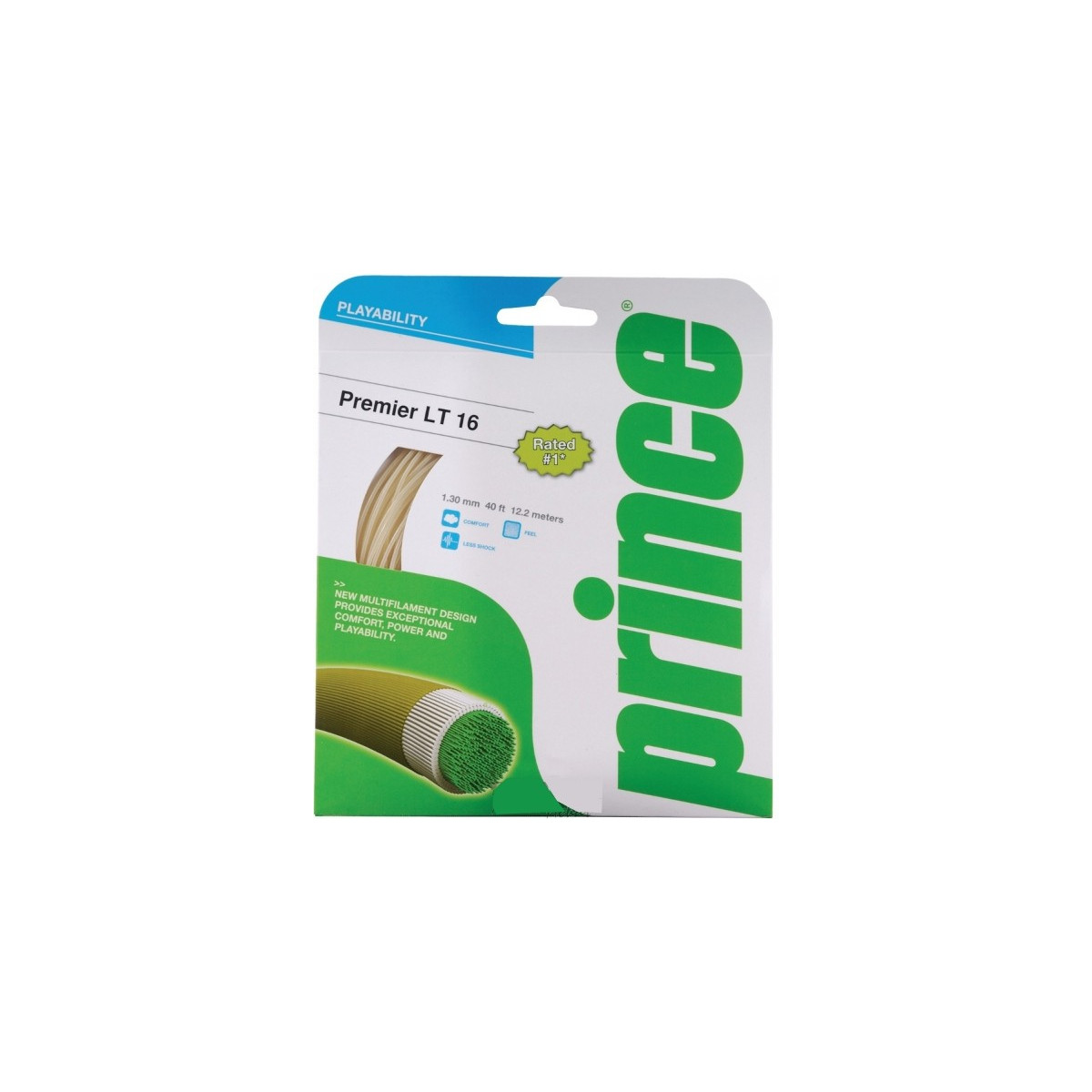 Prince Premier LT 1,30 Tennissaite 12 m