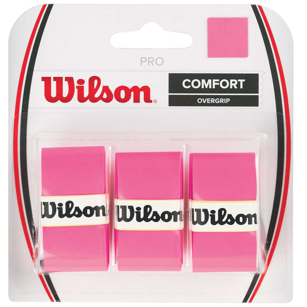 Wilson Pro Overgrip Rosa 3er-Pack