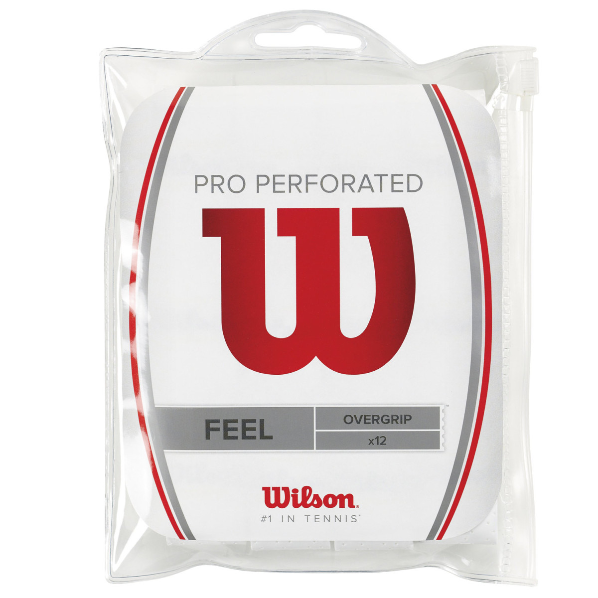 Wilson Pro Perforated Overgrip Wei&szlig; 12er-Pack