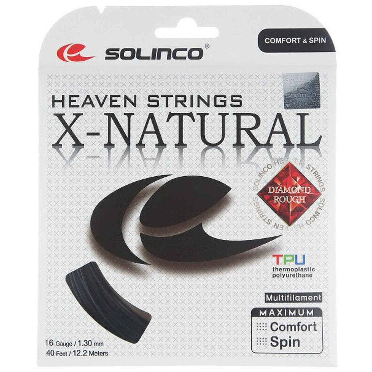 Solinco X Natural Tennissaite 12 m
