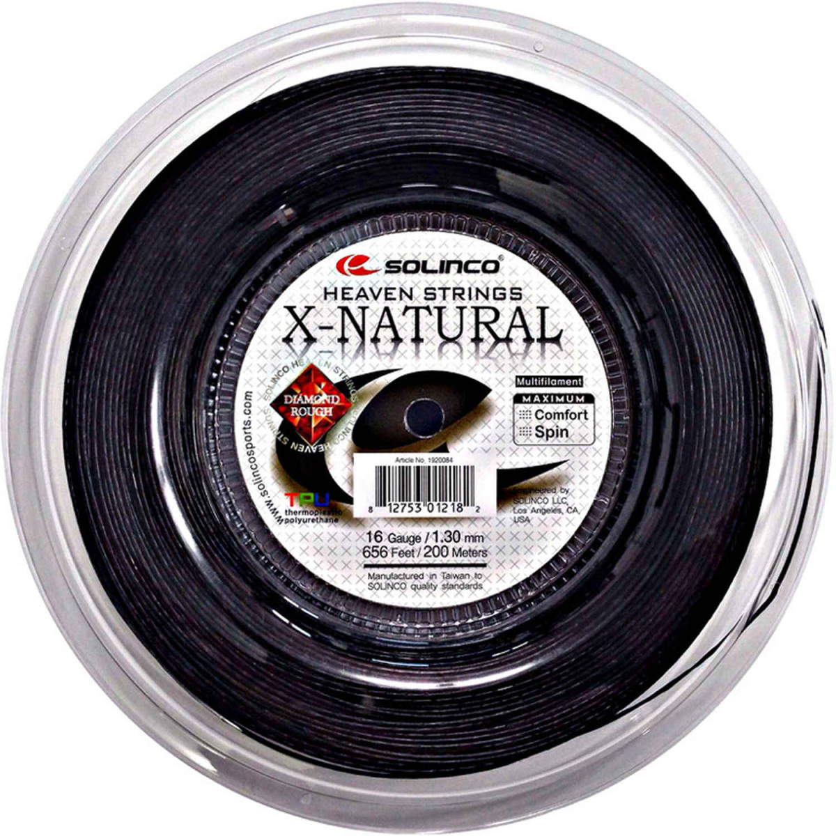 Solinco X Natural Saitenrolle 200 m