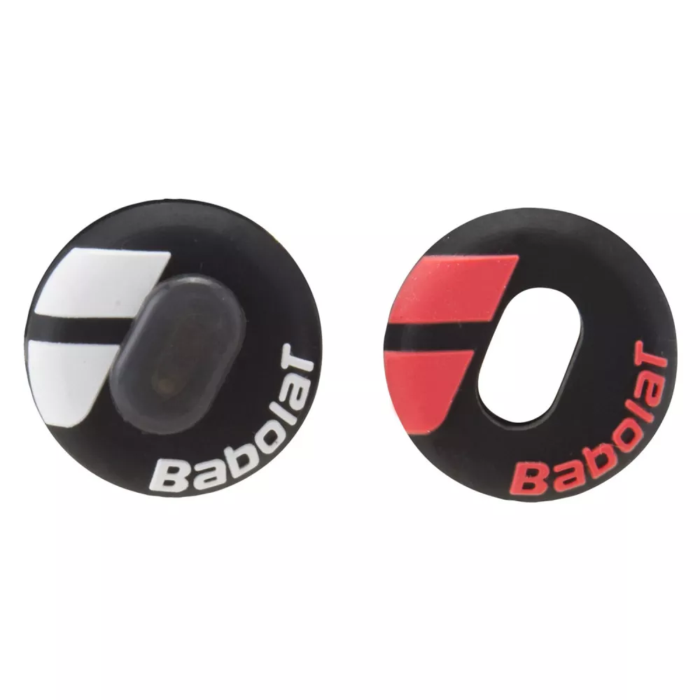 Babolat Custom Damp Vibrationsd&auml;mpfer Schwarz / Wei&szlig; Schwarz / Rot