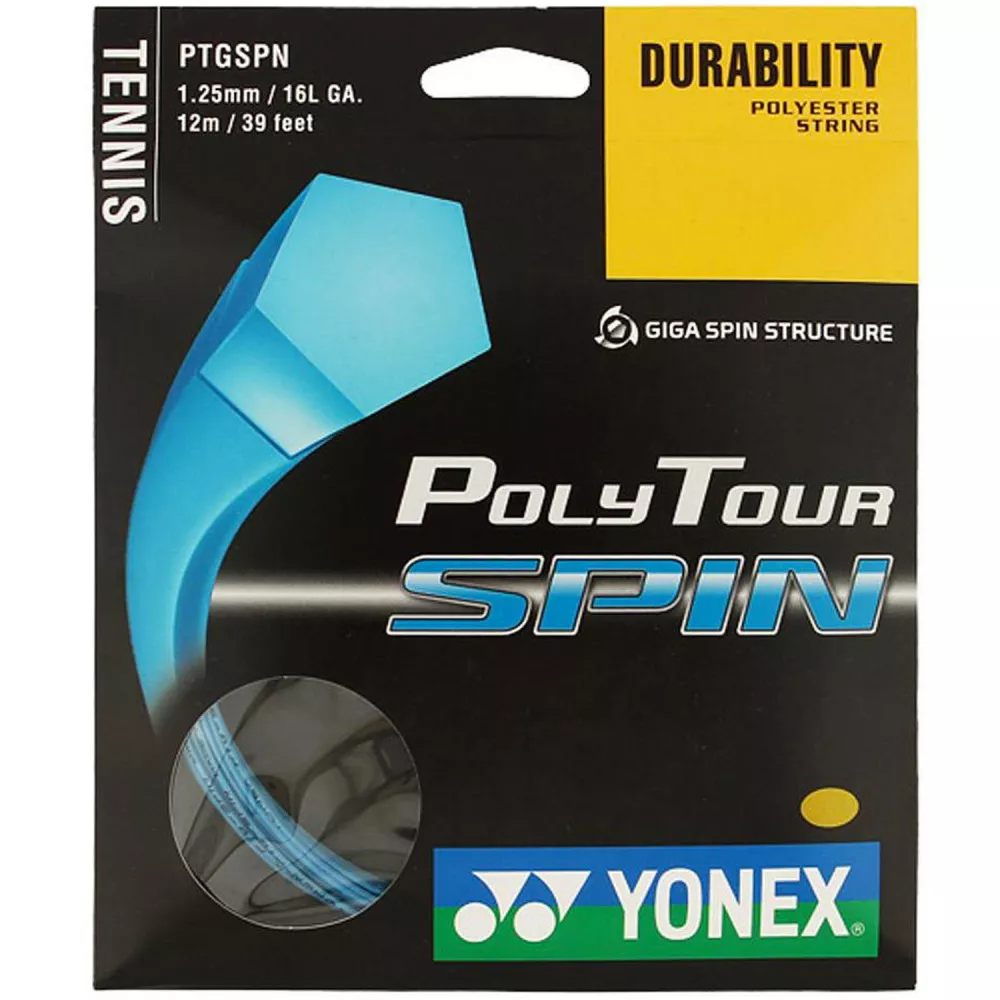 Yonex Poly Tour Spin Tennissaite 1,25 mm