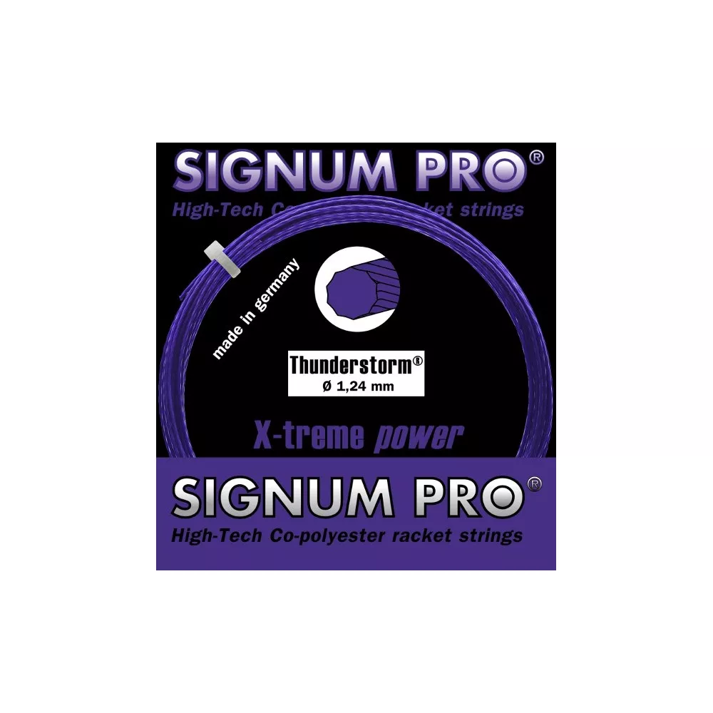 Signum Pro Thunderstorm Tennissaite 12 m