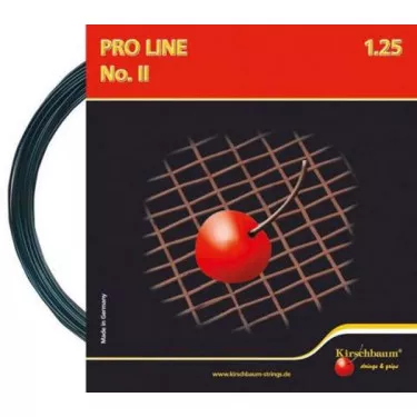 Kirschbaum Pro Line 2 black Tennissaite 12 m