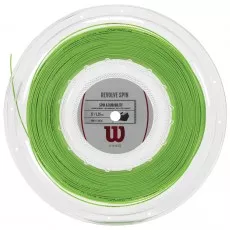 Wilson Revolve Spin Saitenrolle Gr&uuml;n 200 m