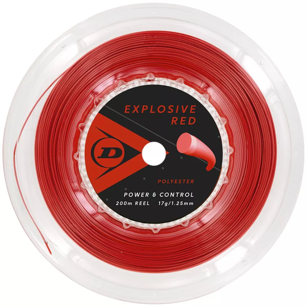 Dunlop Explosive Red Saitenrolle 200 m