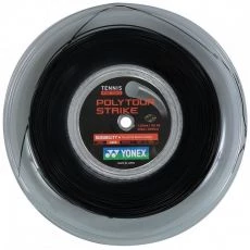 Yonex Poly Tour Strike Saitenrolle Schwarz 200 m