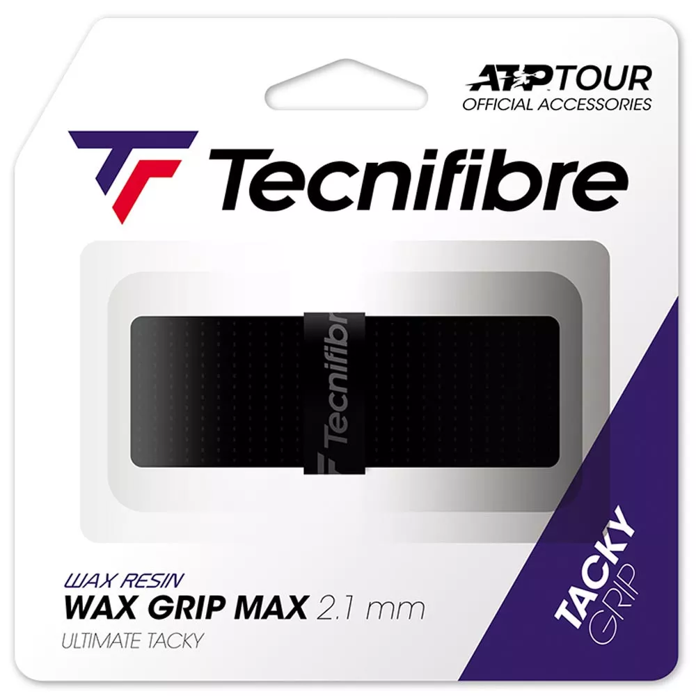 Tecnifibre Wax Max Basisgriffband Schwarz