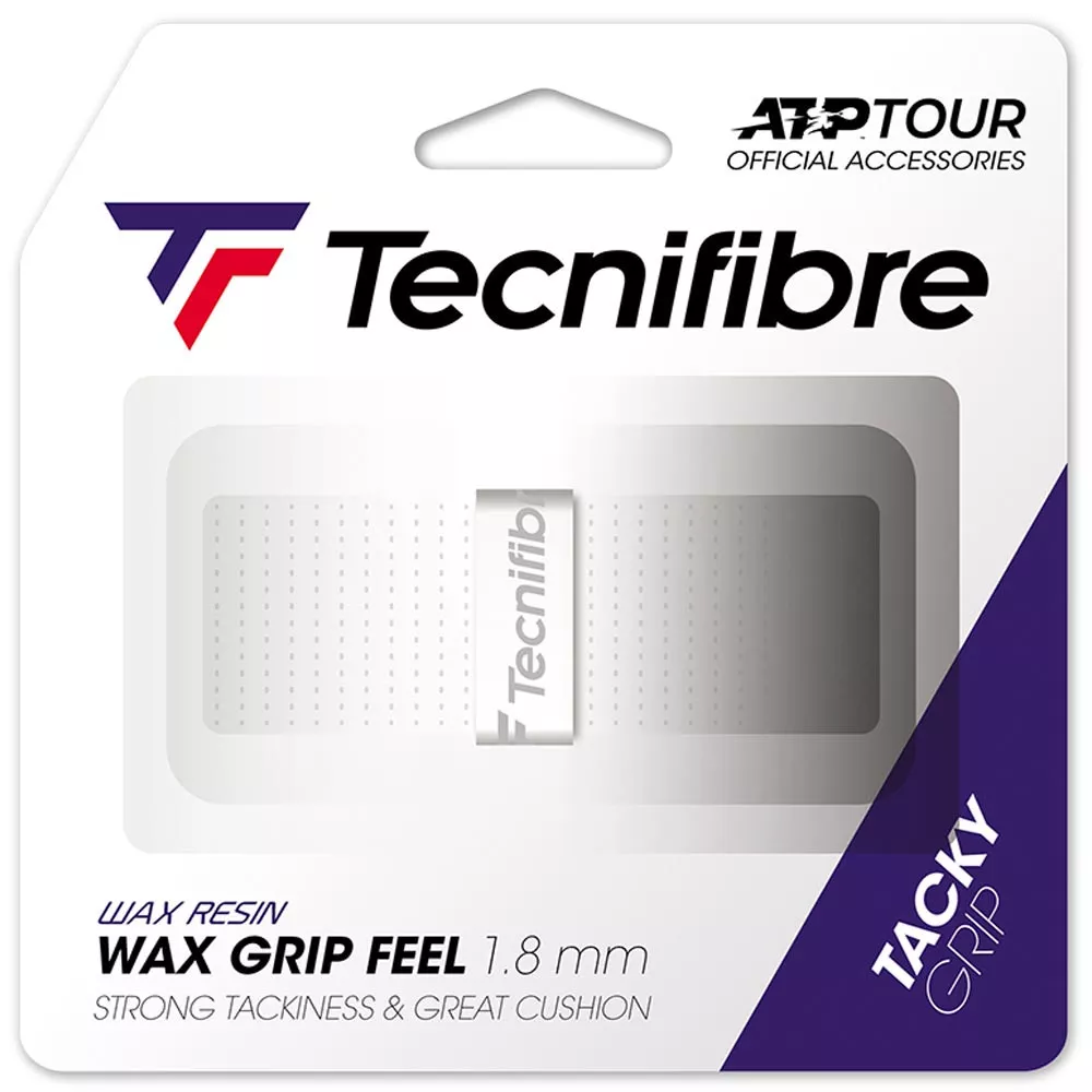 Tecnifibre Wax Feel Basisgriffband Wei&szlig;