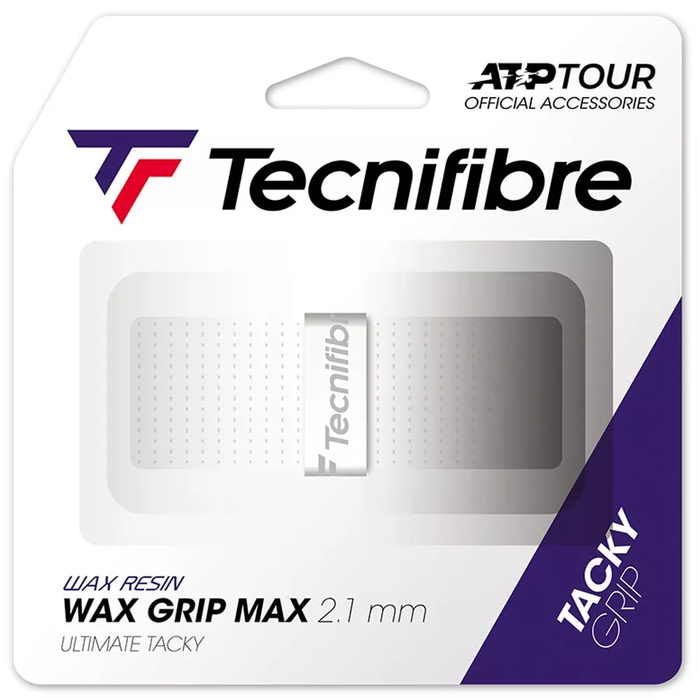 Tecnifibre Wax Max Basisgriffband Wei&szlig;