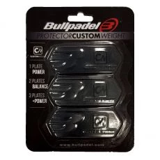 Bullpadel Custom Weight Schutz Schwarz