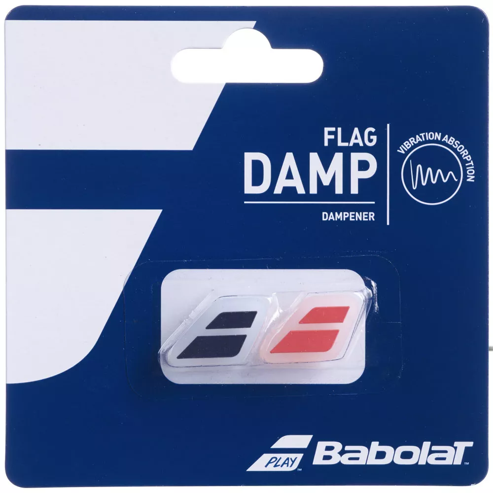 Babolat Flag Damp Vibrationsd&auml;mpfer Rot / Schwarz