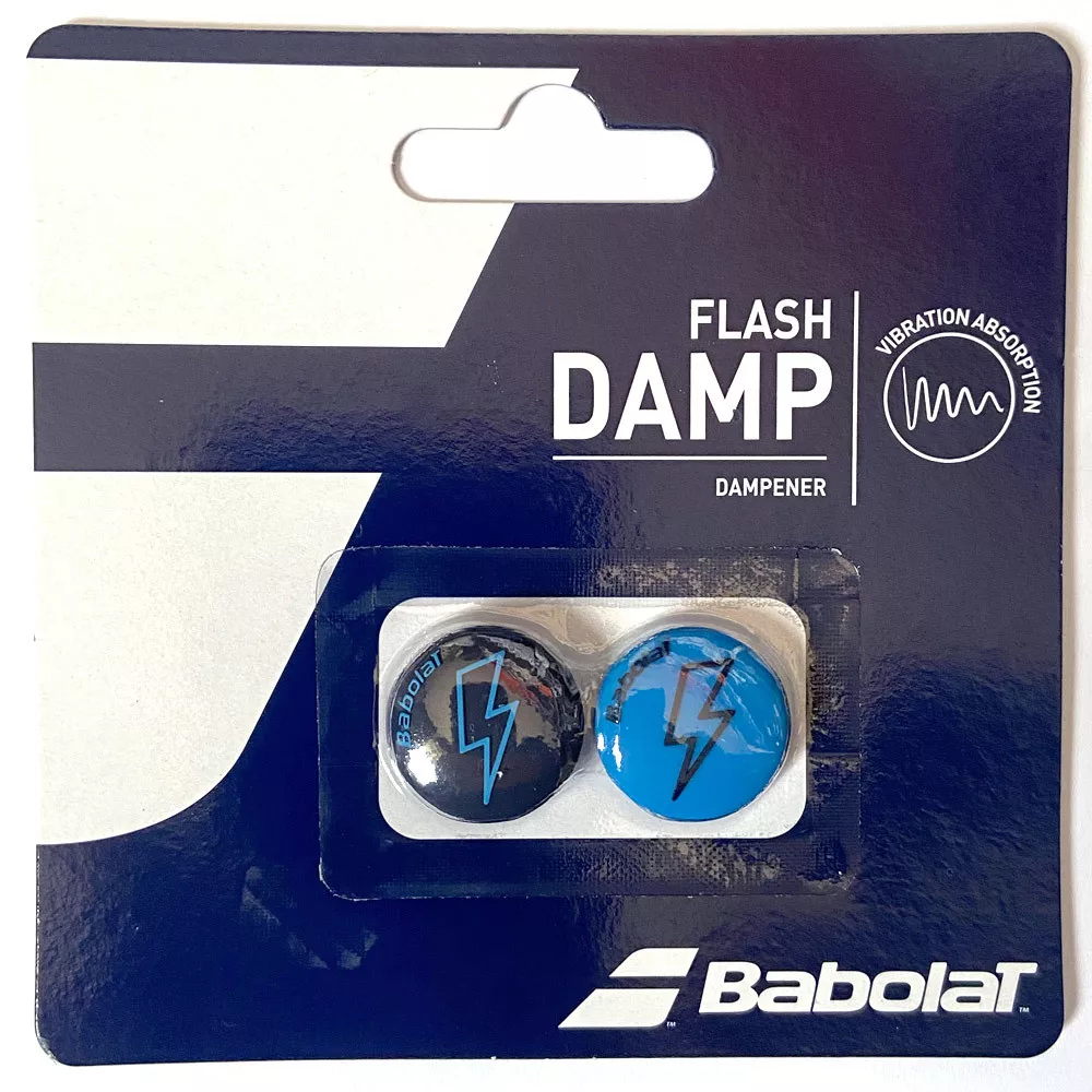 Babolat Flash Damp Vibrationsd&auml;mpfer Blau 2er-Pack