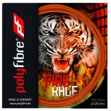 Polyfibre Fire Raged Ribbed Tennissaite 12 m
