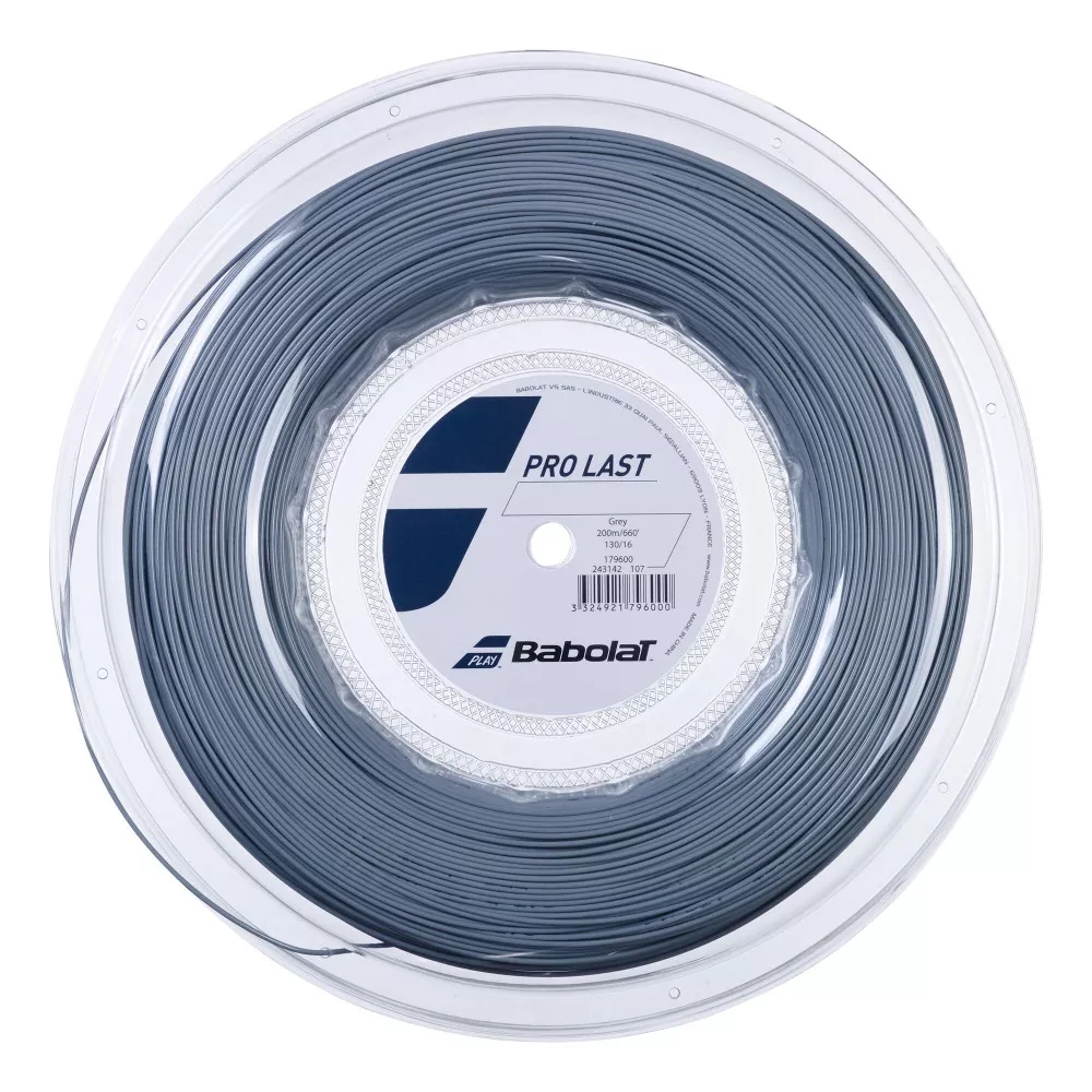 Babolat Pro Last Saitenrolle Grau 200 m