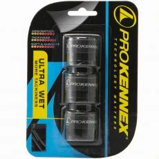 Pro Kennex Ultra Wet Overgrip Schwarz 3er-Pack