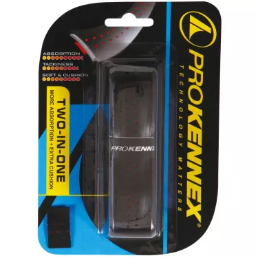 Pro Kennex Two In One Basisgriffband Schwarz