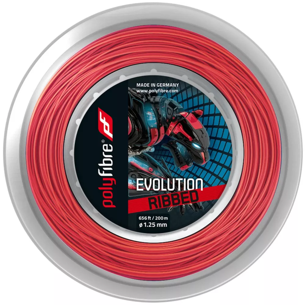 Polyfibre Evolution Ribbed Tennissaite 12 m