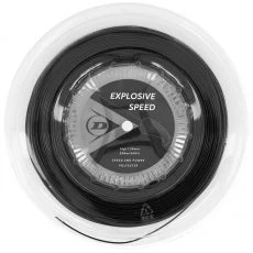 Dunlop Explosive Speed Saitenrolle Schwarz 200 m