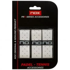 Nox Pro perforiert Overgrip Wei&szlig; 3er-Pack