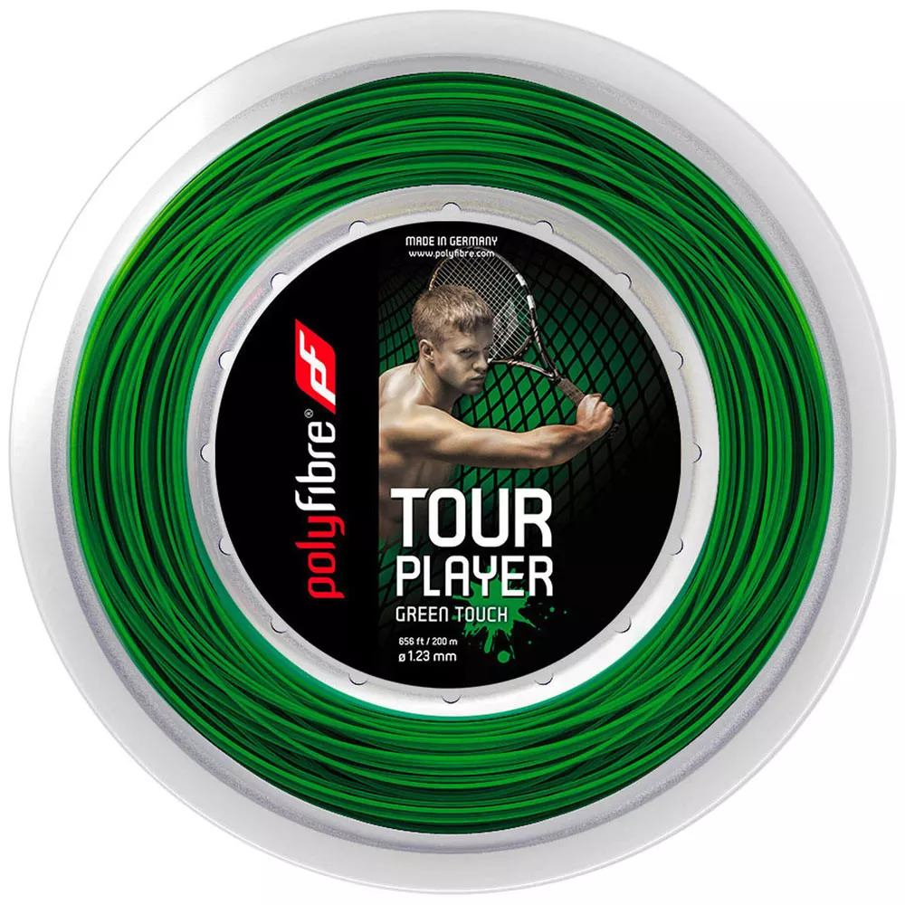 Polyfibre Tour Player Green Touch Saitenrolle 200 m