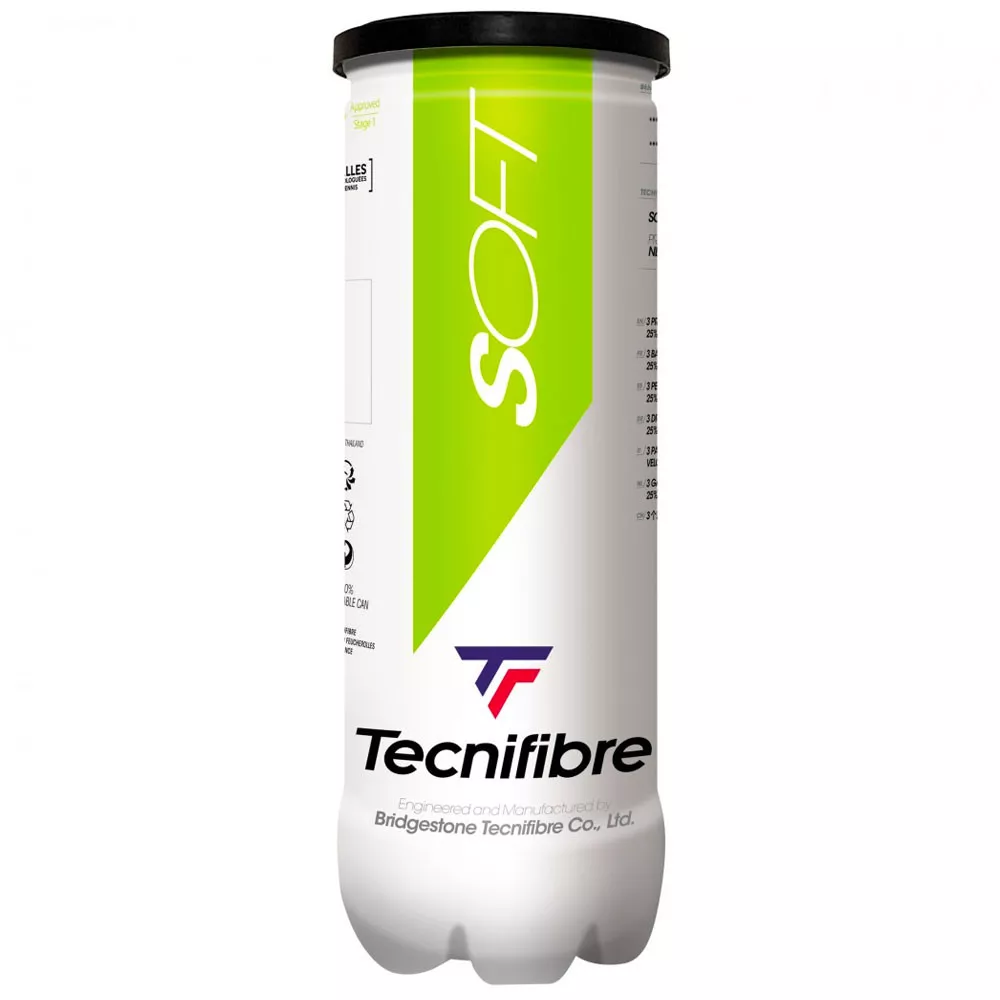 Tecnifibre Soft Tennisb&auml;lle 3er-Dose