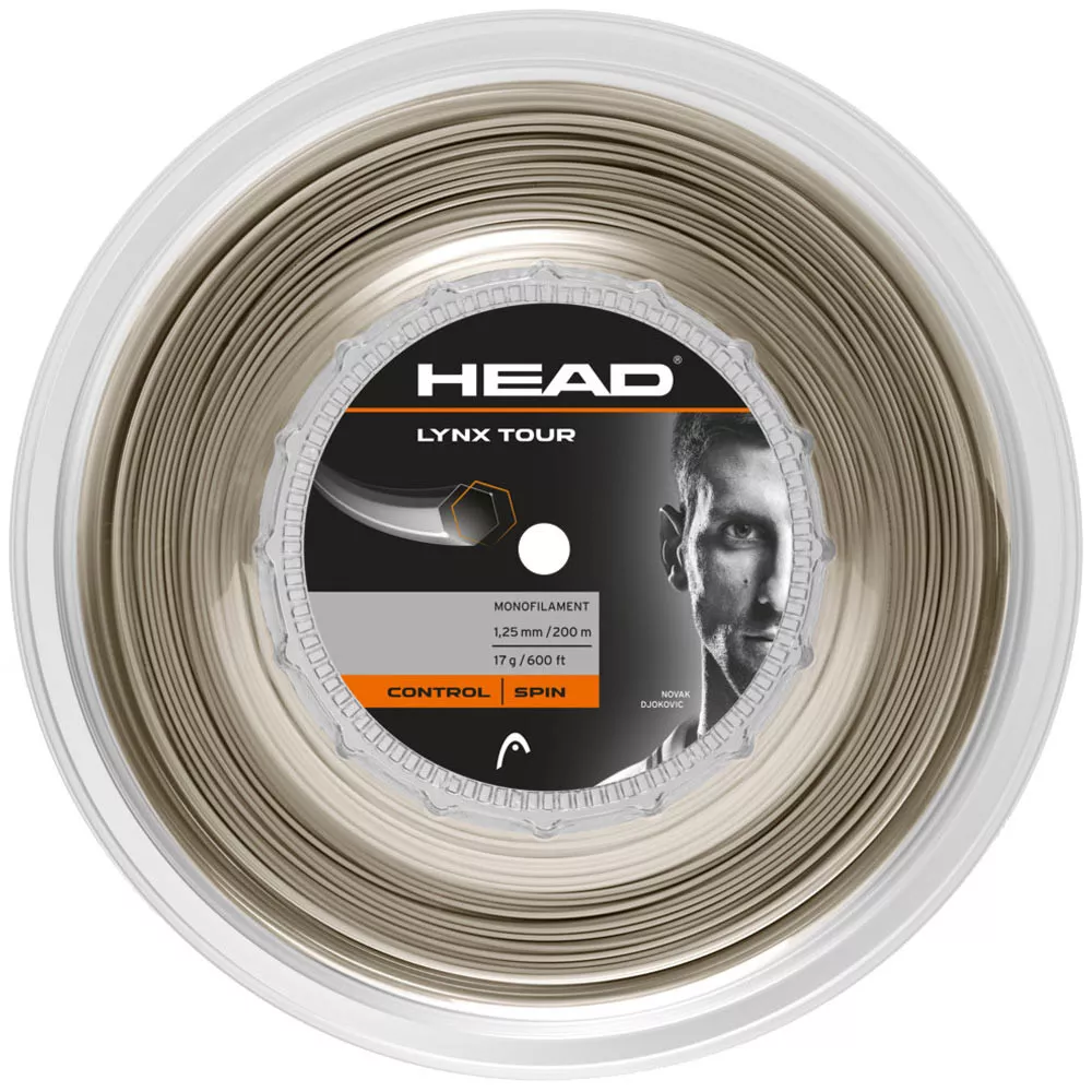 Head Lynx Tour Champagne Saitenrolle 200 m