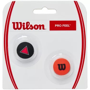Wilson Pro Feel Vibrationsd&auml;mpfer Grau / Rot 2er-Pack