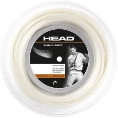 Head Sonic Pro Saitenrolle Wei&szlig; 200 m